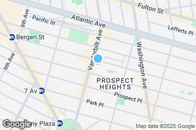 Map image of the property - 648 Bergen St