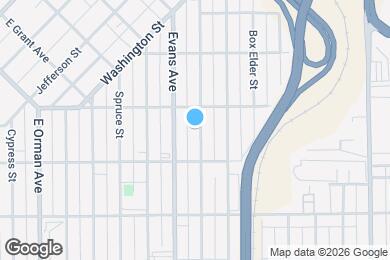 Map image of the property - 1019 E Abriendo Ave