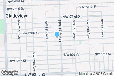 Map image of the property - 1720 NW 68th Ter