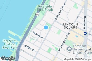 Map image of the property - 75 W End Ave