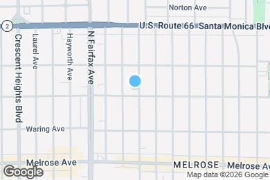 Map image of the property - 907 N Genesee Ave