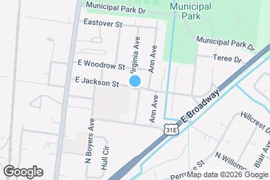Map image of the property - 500 Virginia Ave
