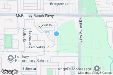 Map image of the property - 4417 Blackjack Oak Dr