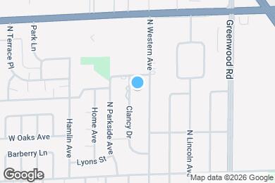 Map image of the property - 9403 Clancy Dr