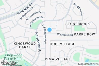 Map image of the property - 14674 W Marcus Dr