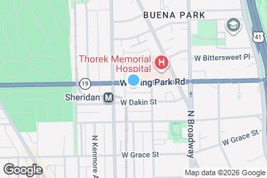 Map image of the property - 927 W Irving Park Rd