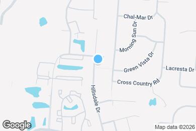 Map image of the property - 2545 Hillsdale Dr