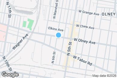 Map image of the property - 546 W Olney Ave