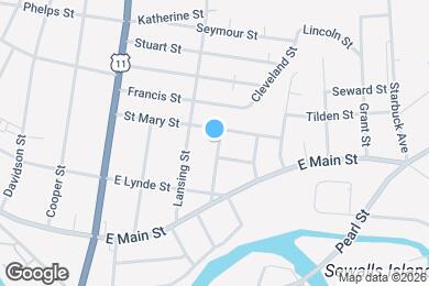 Map image of the property - 641 Burlington St