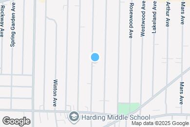 Map image of the property - 1567 Woodward Ave
