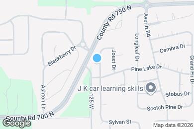 Map image of the property - 2508 Monarchy Ln