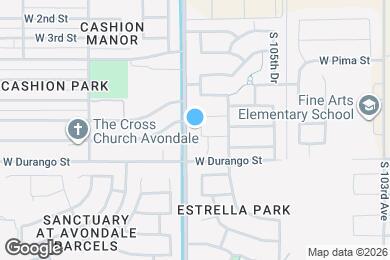 Map image of the property - 1820 S 106th Ln