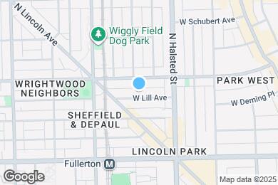 Map image of the property - 852 W Lill Ave