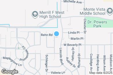 Map image of the property - 1560 McDermott Dr
