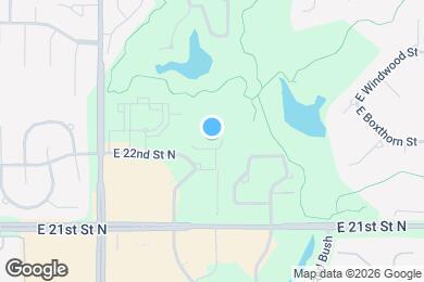 Map image of the property - Flying Squirrel Apartments