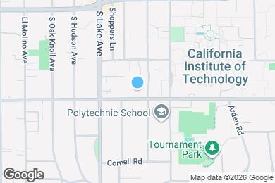 Map image of the property - 985 E California Blvd