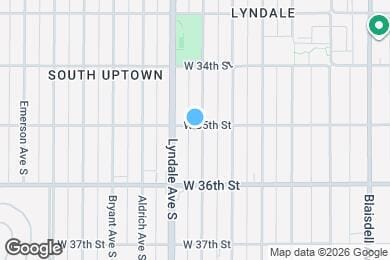 Map image of the property - 3500 Garfield Ave