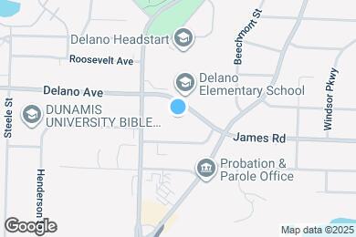 Map image of the property - 1735 Delano Ave