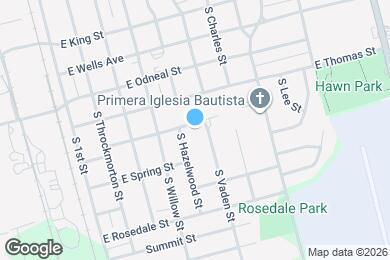 Map image of the property - 1010 E Epstein St