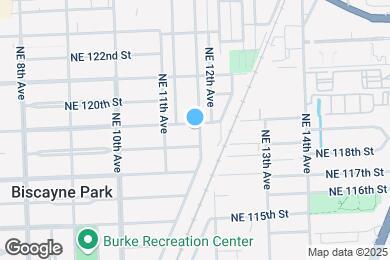 Map image of the property - 1110 NE 119th St