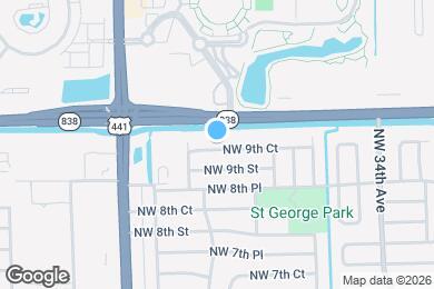 Map image of the property - 3751 NW 9th Ct