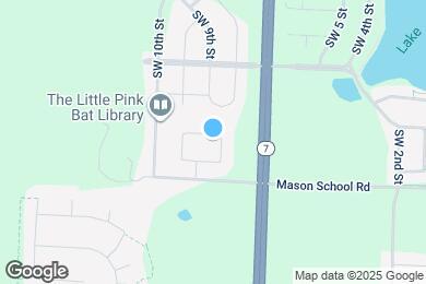 Map image of the property - 816 SW Peach Tree Ln