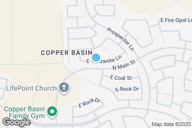 Map image of the property - 4047 E Tanzanite Ln