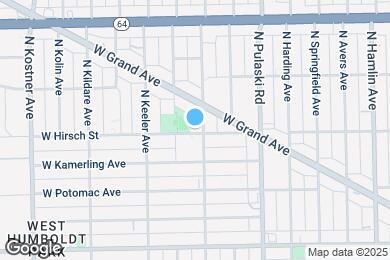 Map image of the property - 4106 W Hirsch St