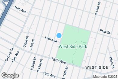 Map image of the property - 603 S 17th St