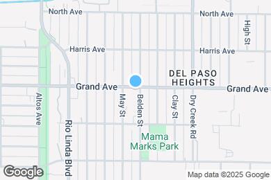 Map image of the property - 1050 Grand Ave