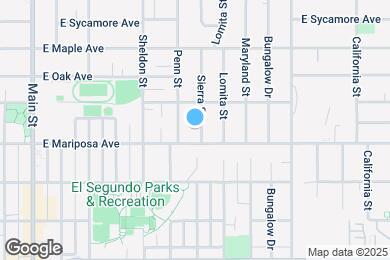 Map image of the property - 617 Sierra St