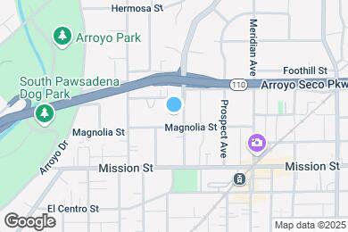 Map image of the property - 647 Orange Grove Ave