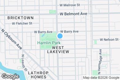 Map image of the property - 1954 W Nelson St