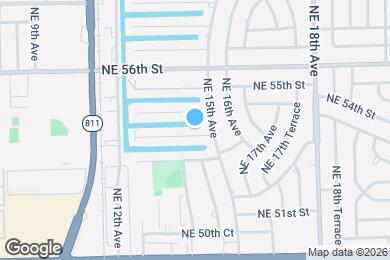 Map image of the property - 1473 NE 53rd Ct