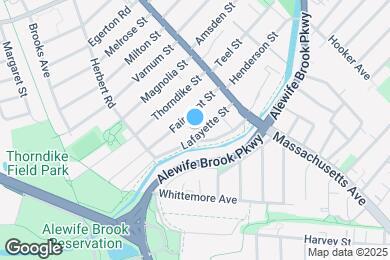 Map image of the property - 33 Lafayette St