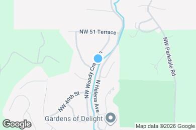 Map image of the property - 5013 NW Woody Creek Ln