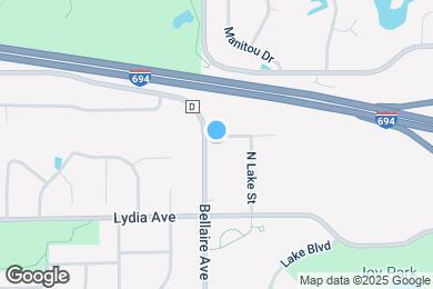 Map image of the property - 2514 Woodlynn Ave
