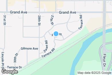 Map image of the property - 2623 Terrace Rd