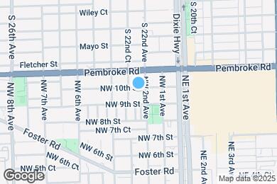 Map image of the property - 209 NW 10th St