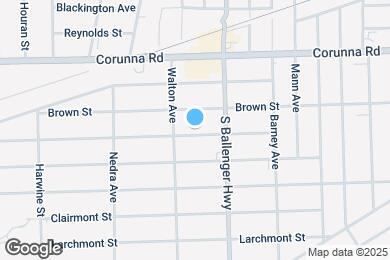 Map image of the property - 3702 Whitney Ave