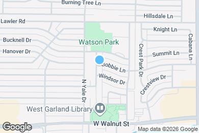 Map image of the property - 810 Bradfield Dr