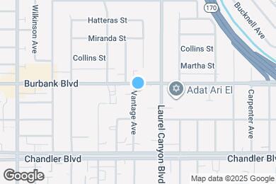 Map image of the property - 12142 Burbank Blvd