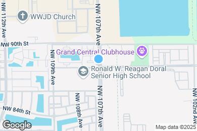 Map image of the property - 8800 NW 107th Ct