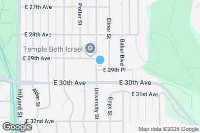 Map image of the property - 1205 E 29th Pl
