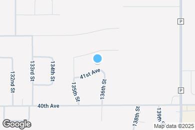 Map image of the property - 13592 41st Ave