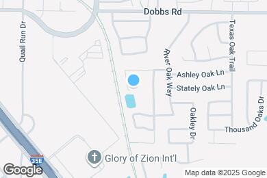 Map image of the property - 2616 Lonesome Oak Dr