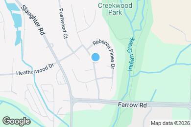 Map image of the property - 124 River Oaks