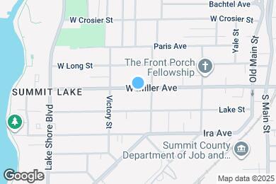 Map image of the property - 190 W Miller Ave