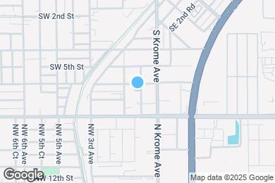 Map image of the property - 628 SW Krome Ter