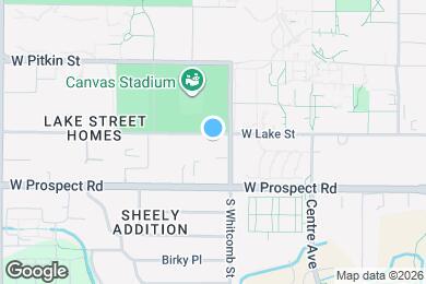 Map image of the property - 609 W Lake St